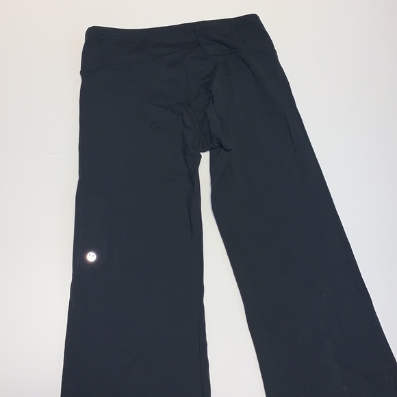 Lululemon Black Y2K Flare Pants - Women’s Size 4 TALL - Picture 3 of 6